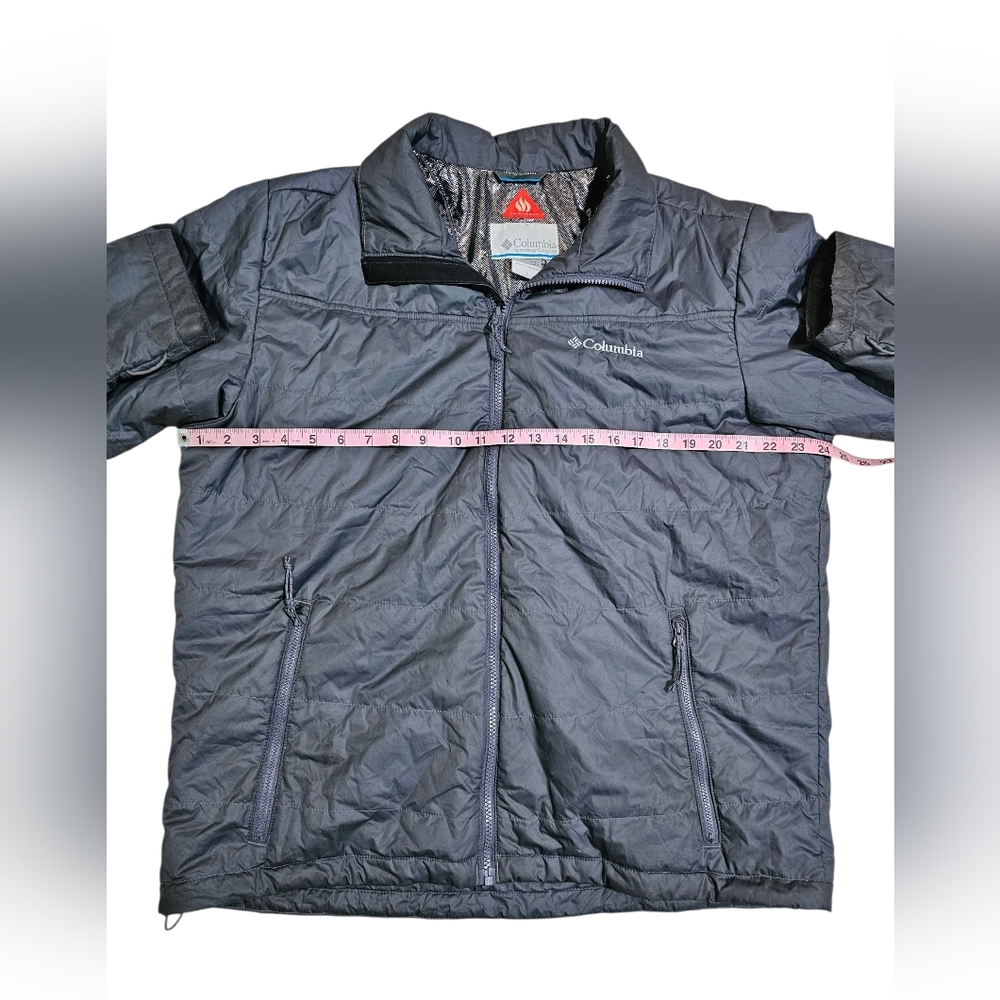 Columbia Mens Large Omni-Heat Interchange Jacket Gray Full Zip Winter Outdoor - Picture 5 of 8